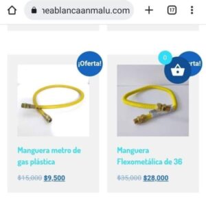 MANGUERA FLEXOMETALICA